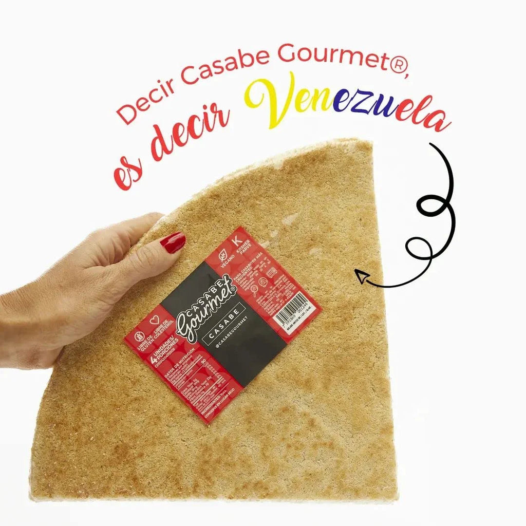 3 Pack Cassava Bread Natural Flavor Vegan E999
