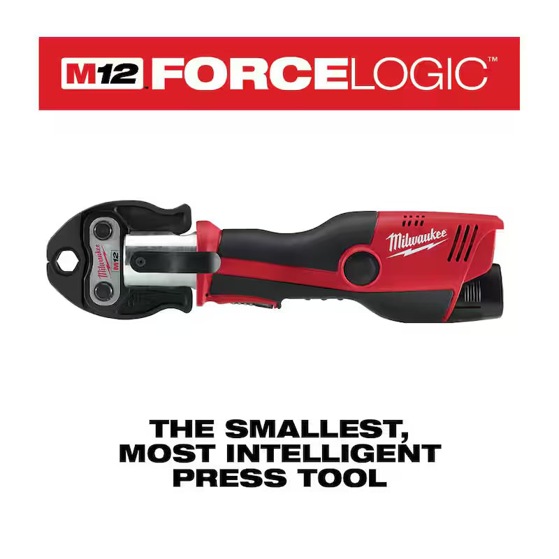 12-Volt Cordless Press Tool Kit with 3 Jaws U195914