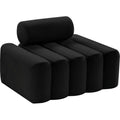 Black Velvet Chair H4118
