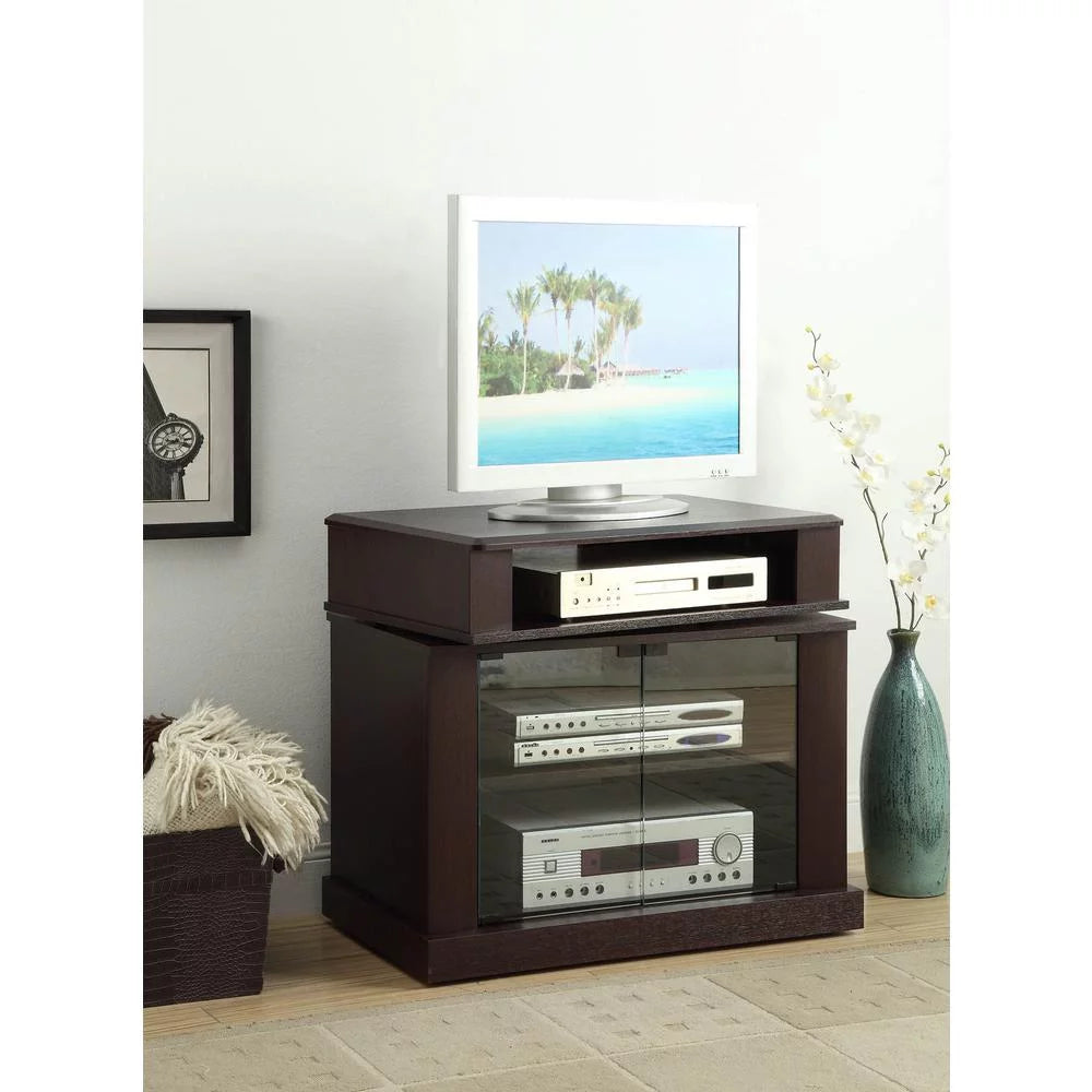 Cherry Swivel Top Entertainment Cart N27237