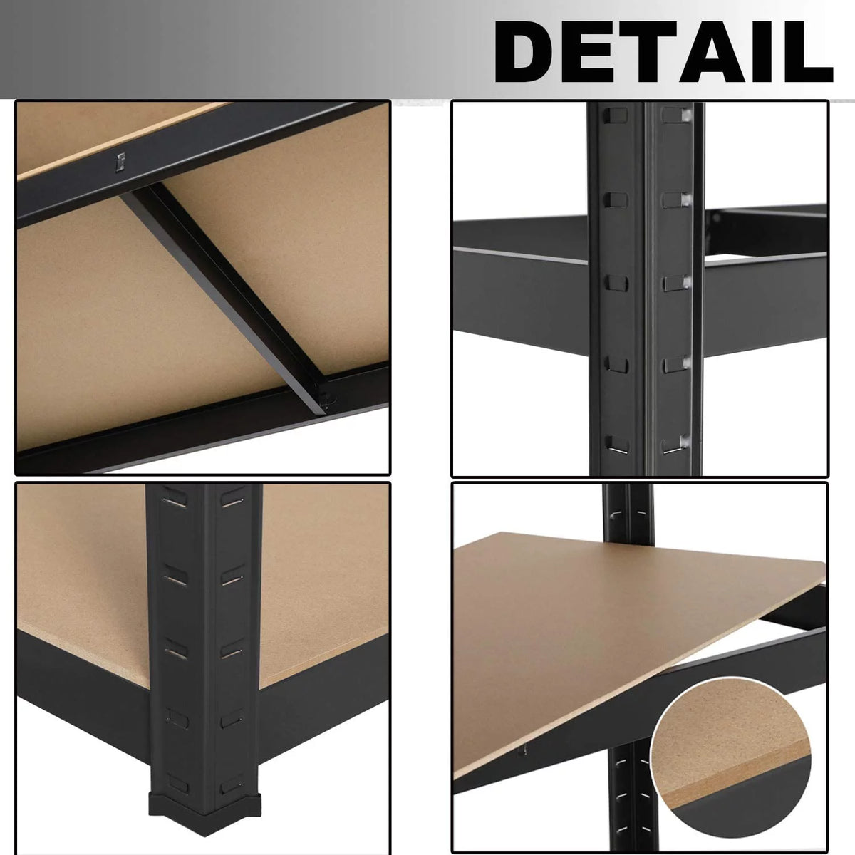 5 Tier Heavy Duty Metal Adjustable Shelving Unit I7877