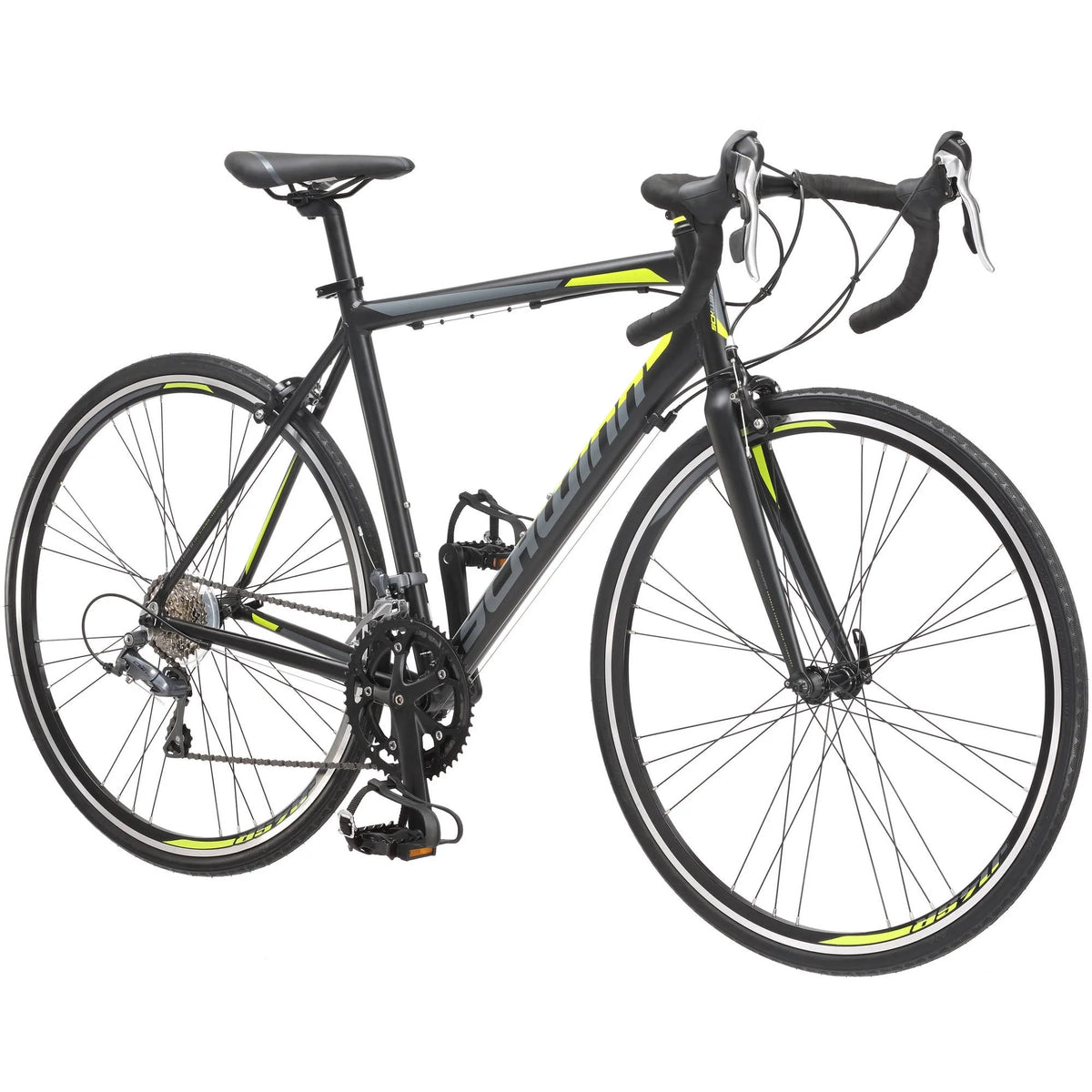 700C Men's Road Bike, Matte Black G1412
