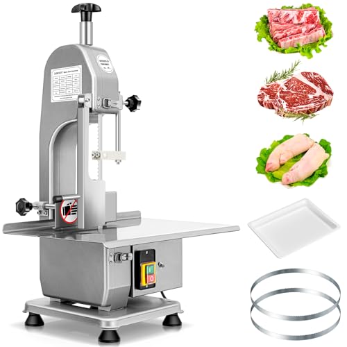 750W Meat and Bone Saw with 2 Saw Blades W3174