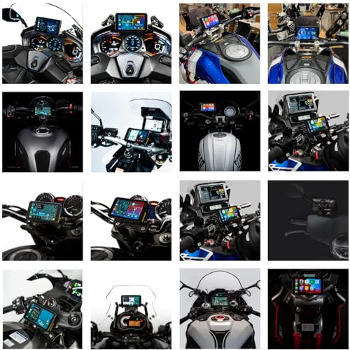 5" IP68 Waterproof Motorcycle GPS Navigation System A891
