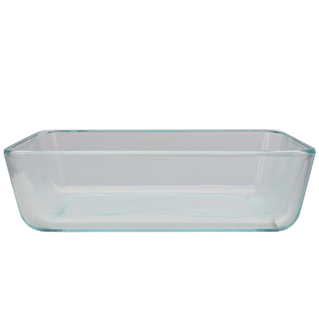 Glass Food Storage Dish with Purple Lid M1488