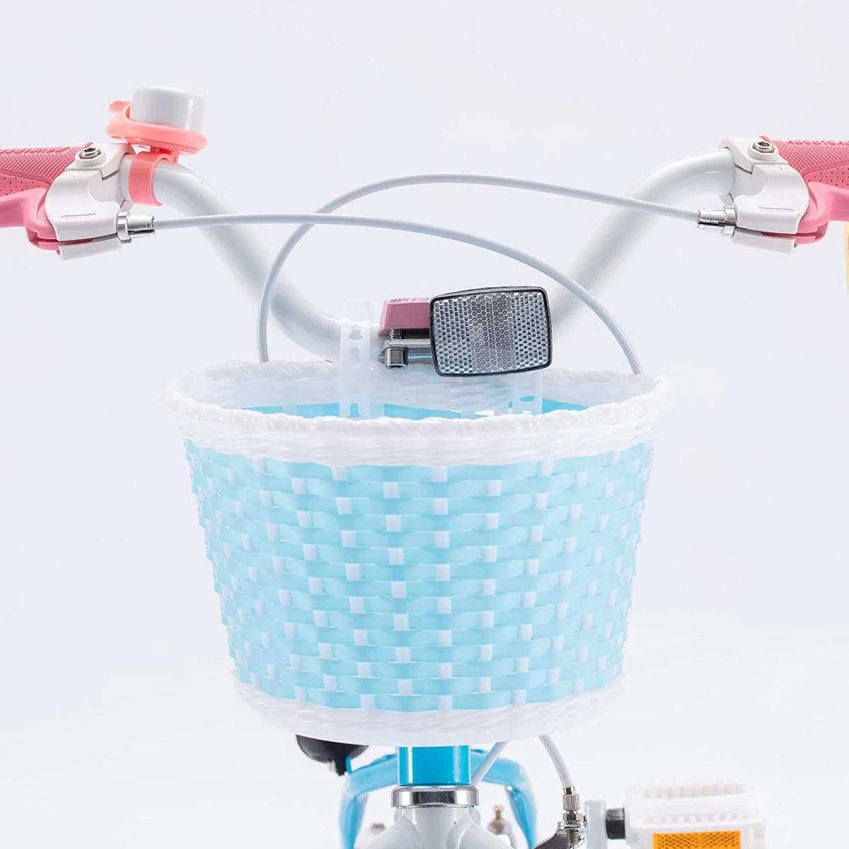 20 Inch Kids Bike with Kickstand Basket Blue I6186