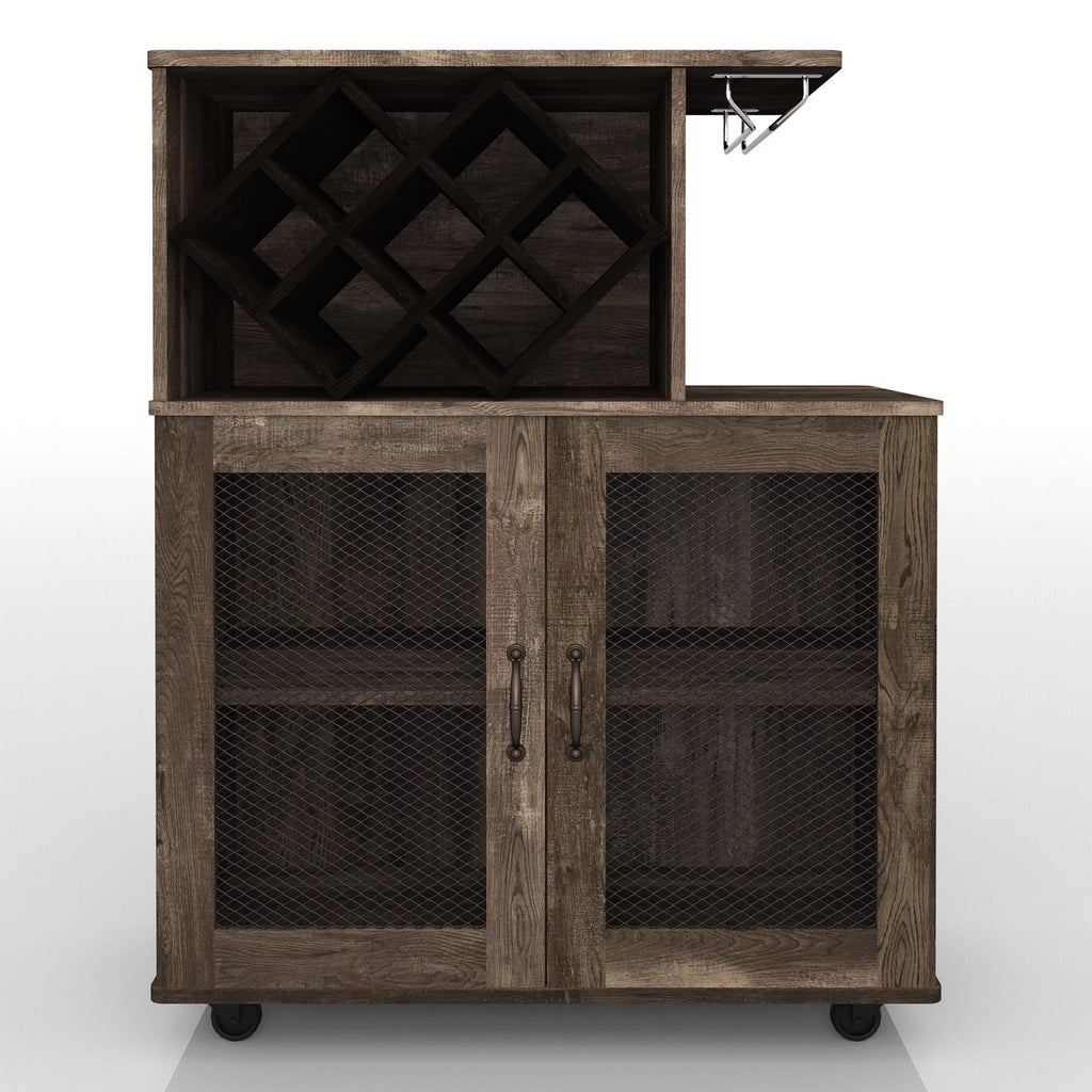 Mini Bar with Casters E87840