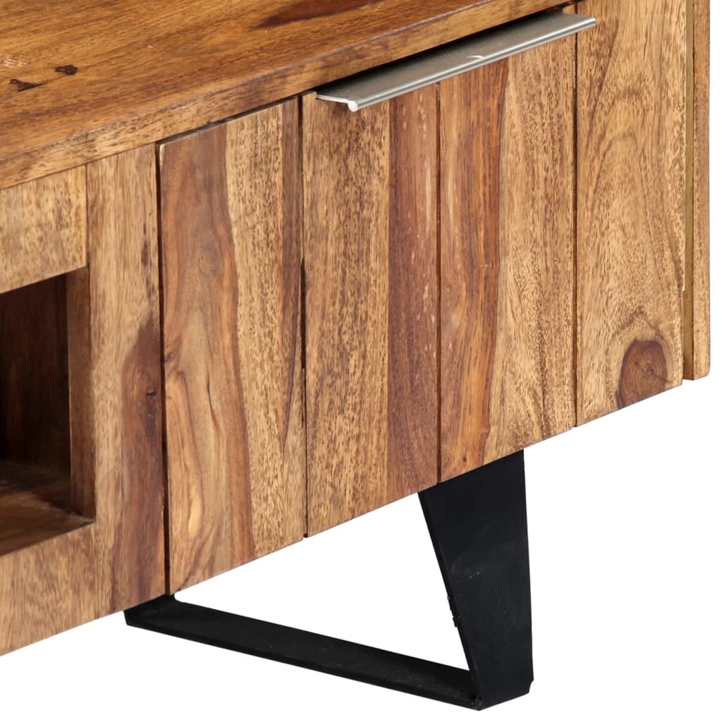 Solid Sheesham Wood TV Cabinet Q8632