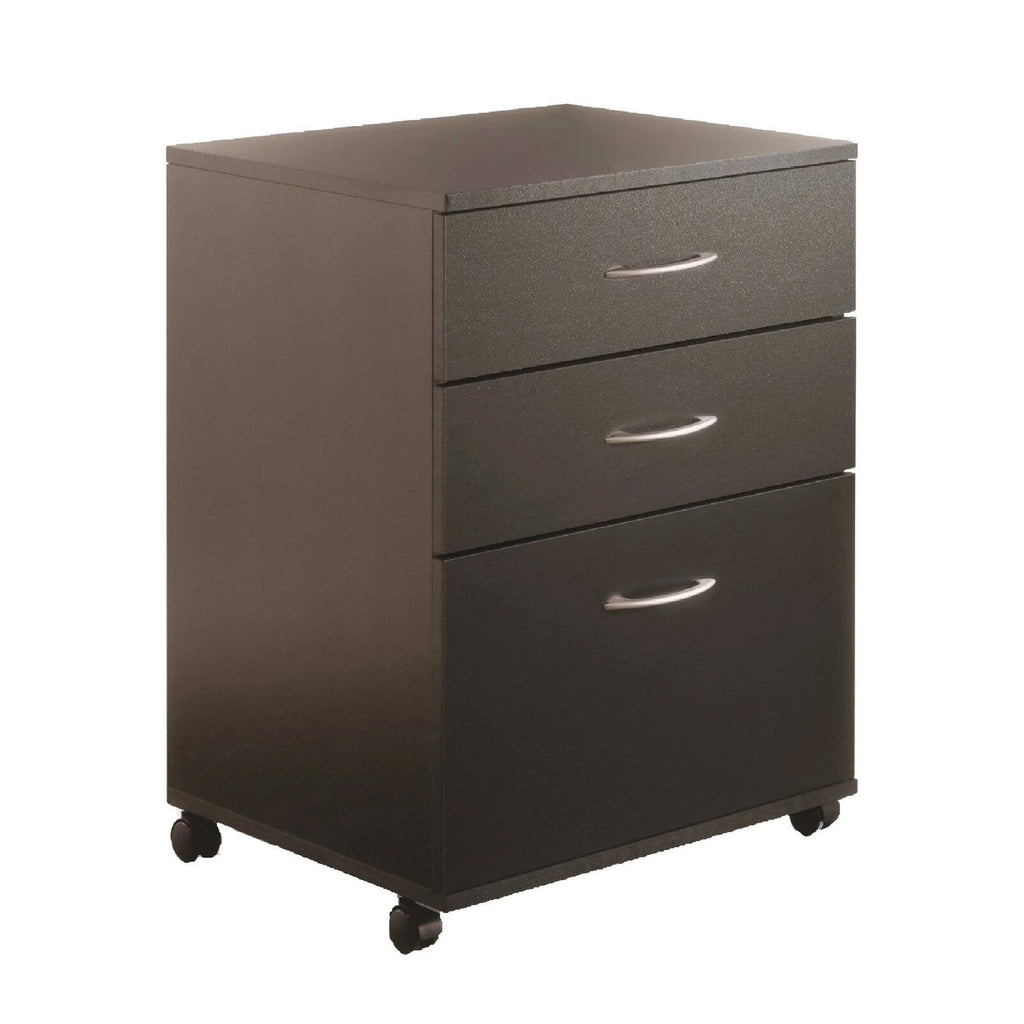 2 Piece Home Office Set White and Black M363767