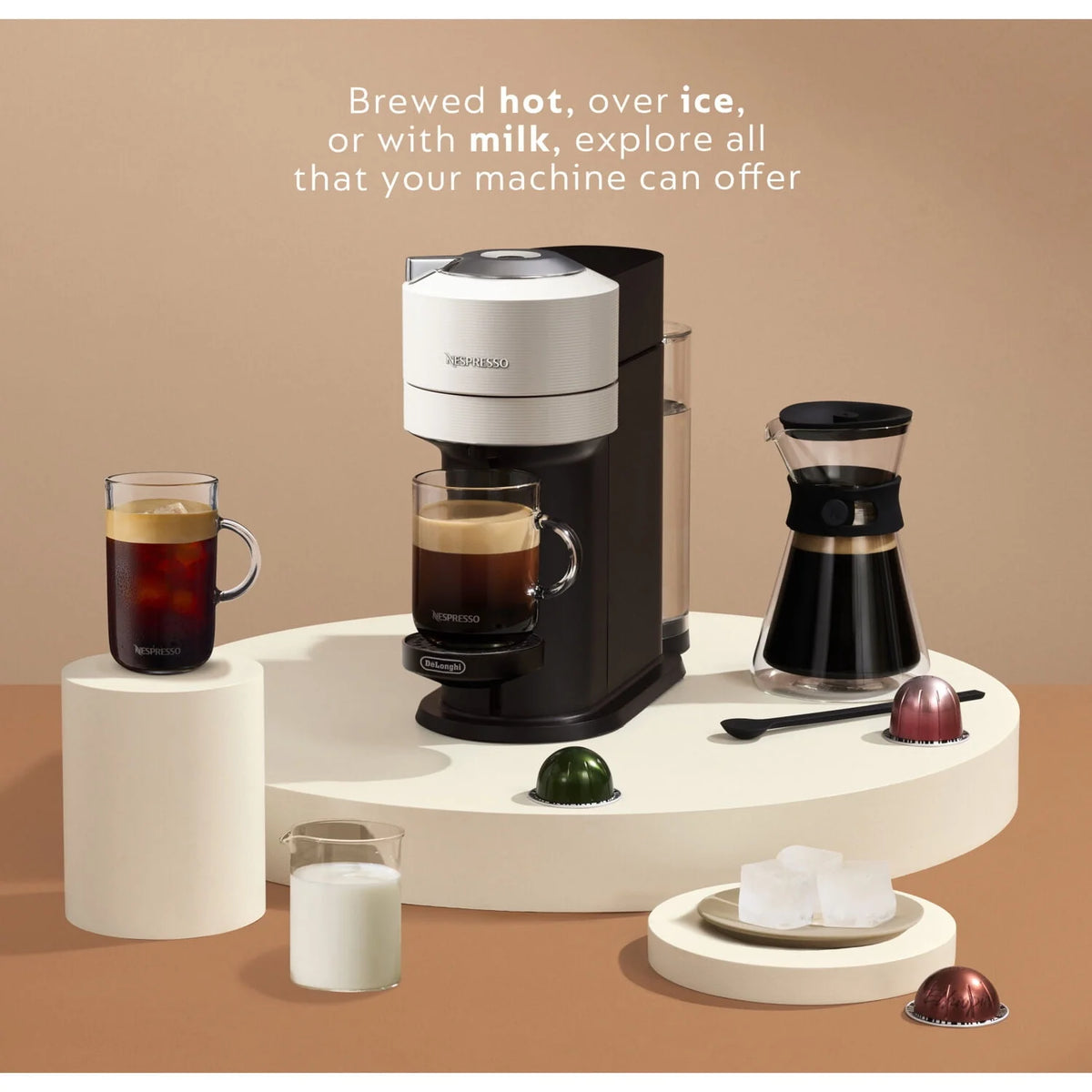 White Coffee and Espresso Maker E540