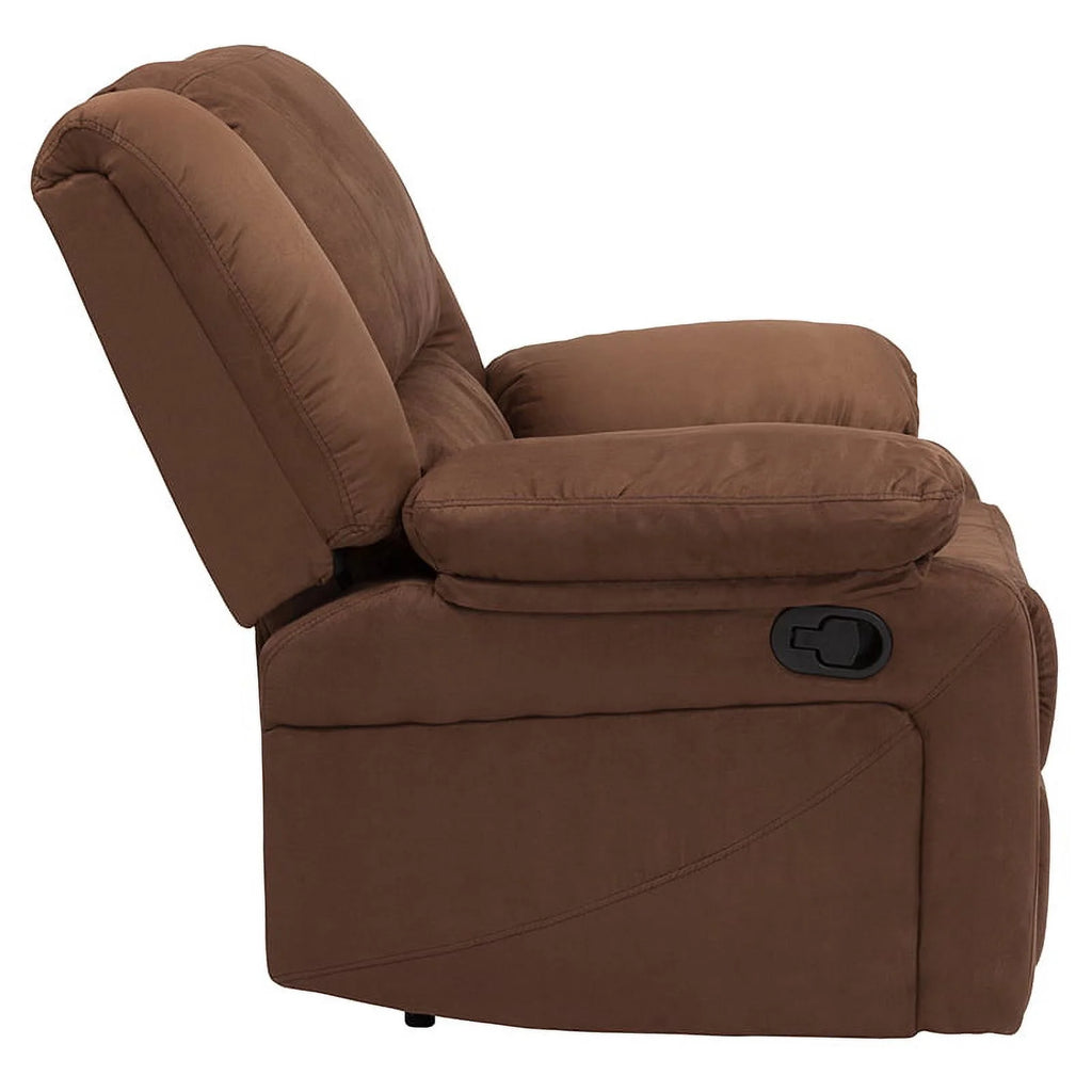 Chocolate Brown Microfiber Recliner N270